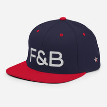 Load image into Gallery viewer, Lettering Snapback Hat
