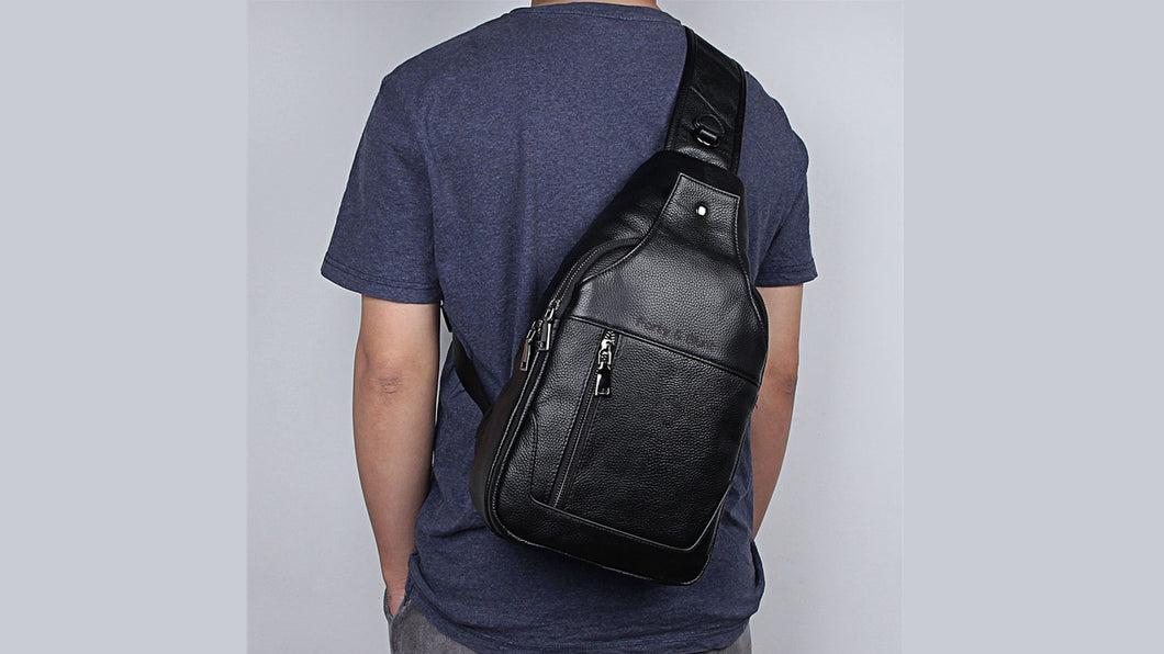 Forty & Blunt Leather Sling Bag