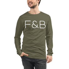 Load image into Gallery viewer, F&amp;B Long Sleeve Tee
