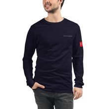 Load image into Gallery viewer, Red and Blue Long Sleeve Tee
