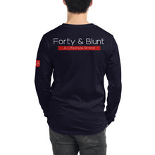 Load image into Gallery viewer, Red and Blue Long Sleeve Tee
