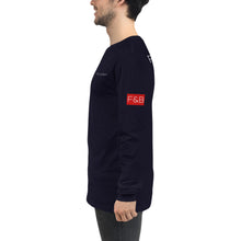 Load image into Gallery viewer, Red and Blue Long Sleeve Tee

