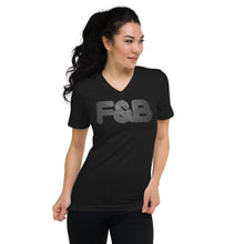 Load image into Gallery viewer, Leather Print F&amp;B T-Shirt
