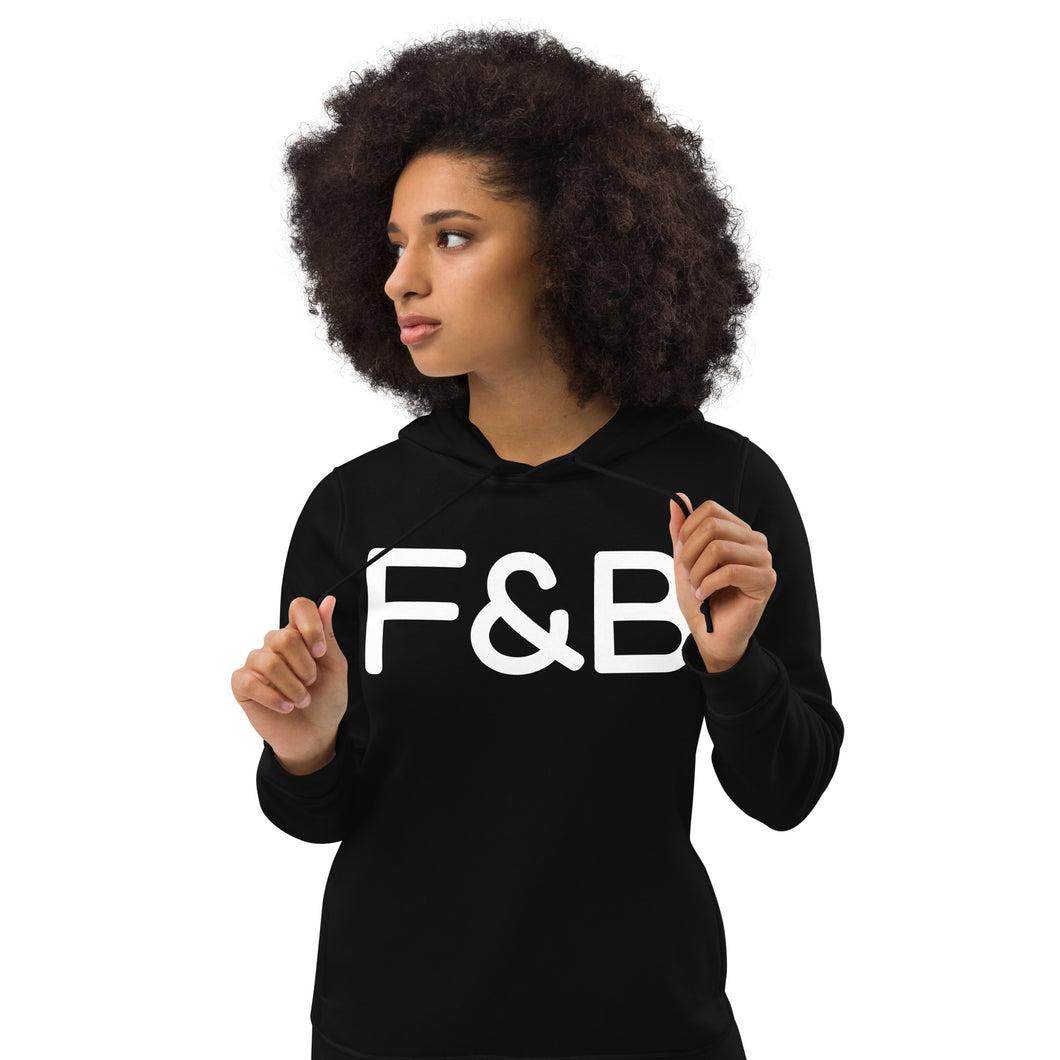 Women's eco fitted hoodie